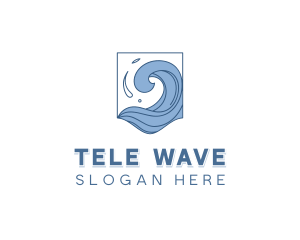 Ocean Waves Tourism logo design