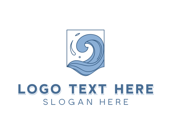 Ocean logo example 2