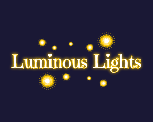 Magical Lights Wordmark logo design