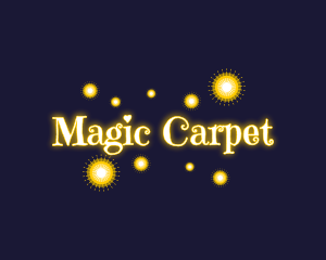 Magical Lights Wordmark logo design