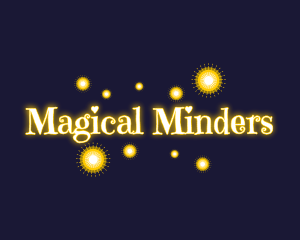 Magical Lights Wordmark logo design