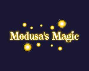 Magical Lights Wordmark logo design