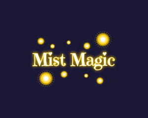 Magical Lights Wordmark logo design