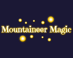 Magical Lights Wordmark logo design