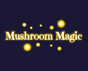 Magical Lights Wordmark logo design