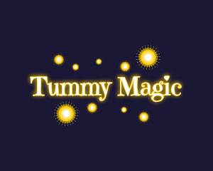 Magical Lights Wordmark logo design