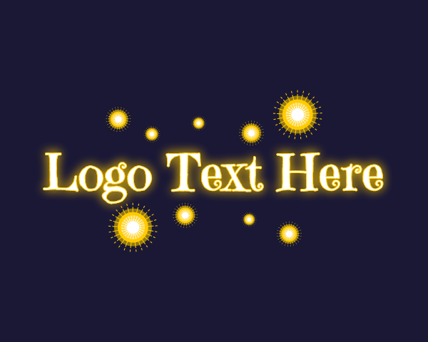 Fireworks logo example 4