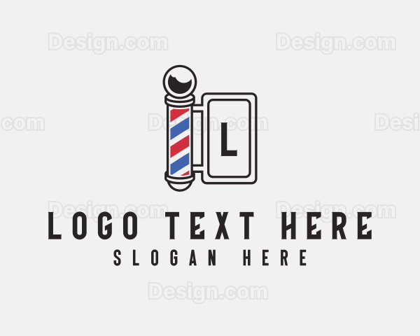 Barber Retro Signage Logo