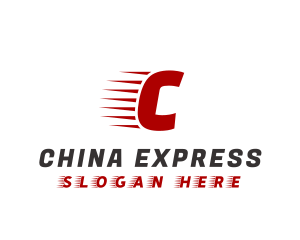 Fast Express Speed logo design