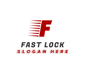 Fast Express Speed logo design