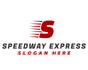 Fast Express Speed logo design