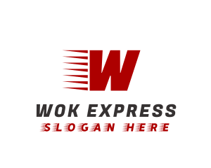 Fast Express Speed logo design