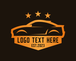 Race Car Automobile Garage  logo