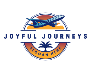 Airplane Vacation Travel logo