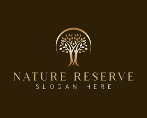 Nature Tree Plant logo design