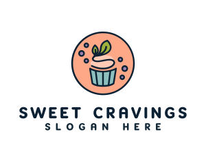 Sweet Pastel Cupcake logo design