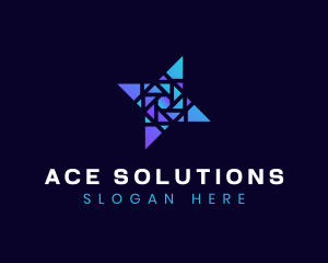 Geometric Company Business Startup logo design