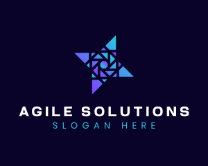 Geometric Company Business Startup logo design