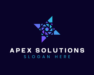 Geometric Company Business Startup logo design