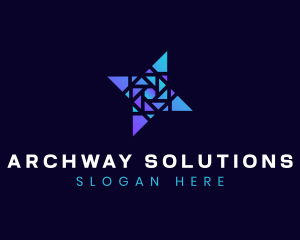 Geometric Company Business Startup logo design