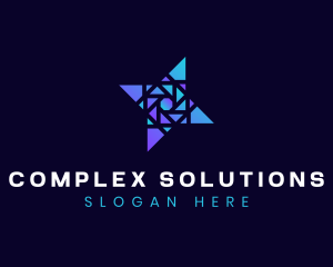 Geometric Company Business Startup logo design