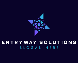 Geometric Company Business Startup logo design