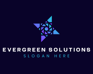 Geometric Company Business Startup logo design