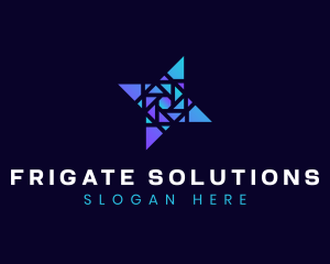 Geometric Company Business Startup logo design