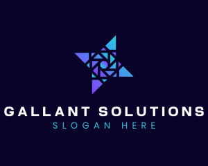 Geometric Company Business Startup logo design