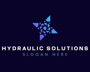 Geometric Company Business Startup logo design