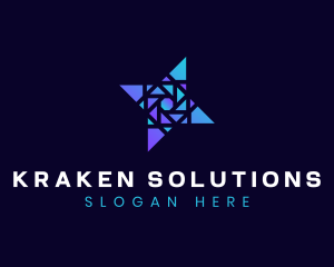 Geometric Company Business Startup logo design