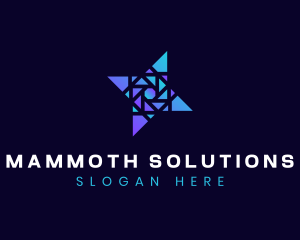 Geometric Company Business Startup logo design