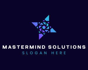 Geometric Company Business Startup logo design