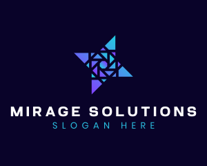 Geometric Company Business Startup logo design