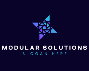 Geometric Company Business Startup logo design