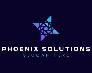 Geometric Company Business Startup logo design