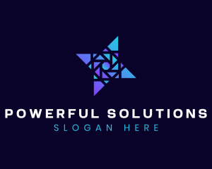 Geometric Company Business Startup logo design