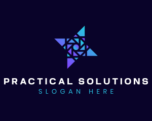 Geometric Company Business Startup logo design