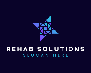 Geometric Company Business Startup logo design