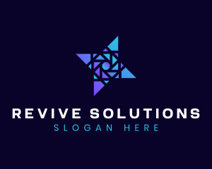 Geometric Company Business Startup logo design