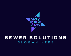 Geometric Company Business Startup logo design