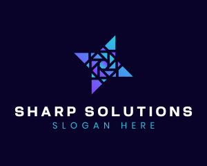 Geometric Company Business Startup logo design