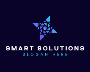 Geometric Company Business Startup logo design