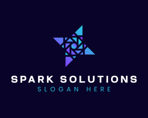 Geometric Company Business Startup logo design