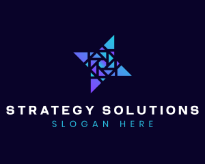 Geometric Company Business Startup logo design