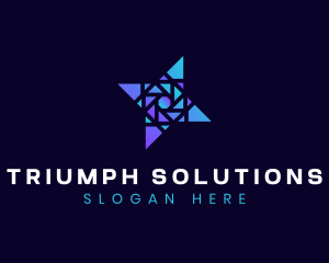 Geometric Company Business Startup logo design