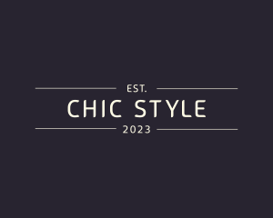 Fashion Stylist Business logo design