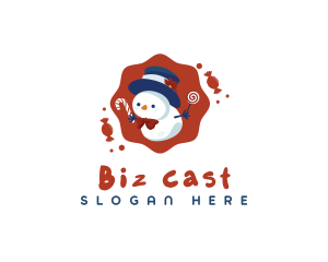 Snowman Sweet Candy logo