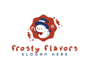 Snowman Sweet Candy logo