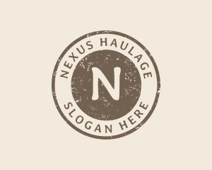 Rustic Hipster Antique logo design